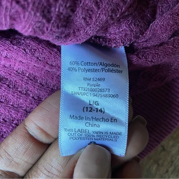 Two Waffle Tops L - Picture 5 of 7